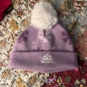 Adorable little girls beanie